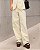 Calça Jeans Wide Leg Amarelo Claro - Imagem 8