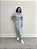 CONJUNTO MARIA ALICE - CAMISA CROPPED E SAIA MIDI - Imagem 1