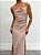 VESTIDO SLIP DRESS MIDI EM CETIM DECOTE DEGAGÊ FEMININO - Imagem 4