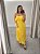 VESTIDO LONGO AMARELO COM BABADOS - Imagem 1