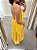 VESTIDO LONGO AMARELO COM BABADOS - Imagem 3