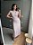 VESTIDO MIDI FEMININO ROSA CLARO - Imagem 1