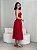 VESTIDO MIDI ALCA FINA DECOTE VERMELHO ZOE - Imagem 3