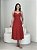 VESTIDO MIDI ALCA FINA DECOTE VERMELHO ZOE - Imagem 2