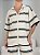 CONJUNTO CAMISA E CALCA TRICOT JESSICA BEGE COM LISTRA PRETA - Imagem 5