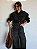 Jaqueta Bomber Jeans Cropped Preta Feminina - Imagem 5