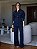 Calça Baggy Jeans Azul Marinho - Imagem 3
