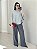 Poncho Gola Polo Tricot Amplo Feminino - Imagem 3