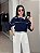 Blusa Tricot Gola Polo Feminina Loren - Imagem 3