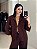 Camisa Jeans Feminina Oversized Algodão - Imagem 3
