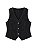 Colete Jeans Preto Estonado Feminino - Imagem 2
