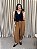 Colete Jeans Preto Estonado Feminino - Imagem 3