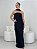Vestido Longo Alfaiataria com Capa Feminino - Imagem 5