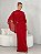 Vestido Longo Alfaiataria com Capa Feminino - Imagem 7