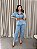 Camisa Jeans oversized azul claro - Imagem 3