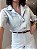Camisa Jeans Oversized Azul Bebê - Imagem 2