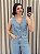 Colete Jeans Azul Claro Feminino - Imagem 2