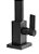 Torneira Metal Preto Fosco Quadrada Para Cuba Banheiro Lavabo 1/4 - 4445 Marchezan - Imagem 3