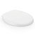 Assento Sanitário Oval Universal Soft Close Branco Celite - Imagem 2