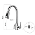 Torneira Cozinha Monocomando Gourmet Flexivel Aço Inox Cor Cromado HidrauArte - HMG02C - Imagem 7