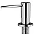 Dispenser Dosador de Detergente Sabão Docol Massima Cromado 500ml - Imagem 2