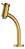 Torneira De Lavatório Com Bica Baixa Basic Gold Matte Dourado Fosco - Celite - Imagem 1