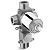Base Registro Monocomando Kohler 40mm Cromado 880br-cp - Imagem 1