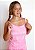 Baby Doll Feminino Rosa Quadriculado - Imagem 3