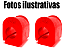 Par  Bucha Barra Estabilizadora Dianteira - Externa Renault Clio Kangoo Megane Scenic Em Pu - Imagem 1