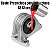 Coxim Superior do Motor JUMPER Preenchido em Poliuretano - Imagem 1