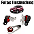 Kit 3 Coxim Motor Renault Kwid 2017 2018 2019 2020 2021 2022 Em Poliuretano PU - Imagem 1