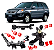 Kit Bucha Suspensão Traseira Honda Crv 2003 2004 2005 2006 em Pu Poliuretano - Imagem 1