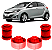 Kit Bucha Bandeja Dianteira Hyundai Hb20 2012/.. em Pu Poliuretano - Imagem 1