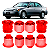 Kit Bucha Suspensão Traseira Honda Civic 2003 2004 2005 1.7 em Pu Poliuretano - Imagem 1