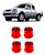 Bucha Bandeja Superior Nissan Frontier 2.8 1998 A 2007 Kit em Pu Poliuretano - Imagem 1