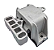 Coxim Motor Cambio Esquerdo e Direito Golf 1.8 2.0 99/ Bora New Beetle Preenchido em Poliuretano - Imagem 2