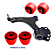 Bucha Balanca Suspensao Dianteira e Coxim Do Motor Central Land Rover Freelander 2 Volvo Xc60 Em Poliuretano PU - Imagem 1
