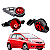 KIT 3 CALCO COXIM MOTOR CÂMBIO FIT MANUAL 2003 2004 2005 2006 2007 2008 Em Poliuretano PU - Imagem 1