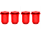 Kit 4 Buchas Bandeja Inferior Toyota Hilux Sw4 4x4 1995/2004 em Pu Poliuretano - Imagem 1