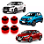 Kit 4 Buchas Refil Para Balança Bandeja Nissan Kicks March Versa Todos - Imagem 1