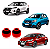 Kit 2 Buchas maiores Refil Para Balança Bandeja Nissan Kicks March Versa Todos - Imagem 1