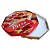 Caixa Para Pizza Oitavada 35cm x 3cm - 25 Unidades - Imagem 2