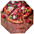 Caixa para Pizza Oitavada 40cm x 3cm - 25 Unidades - Imagem 1