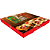 Caixa para Pizza Quadrada 25cm X 3cm - 25 Unidades - Imagem 1
