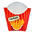 Embalagem Para Batata Frita Estilo Mac - Kit 50 Unidades - Imagem 1