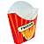 Embalagem Para Batata Frita Estilo Mac - Kit 50 Unidades - Imagem 2