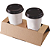 Suporte Porta 2 Copos Delivery - 50 Unidades - Imagem 1
