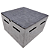 Caixa Box Para Hambúrguer/Porção Grande - 18,5x18,5x12 - Kit 10 Unidades - Imagem 1