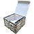Caixa Box Para Hambúrguer/Porção Média - 13,5x13,5x8 -  25 Unidades - Imagem 3