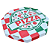 Caixa para Pizza Oitavada Flexografia Duas Cores 35cm X 3cm - Kit com 25 Unidades - Imagem 3